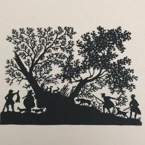 🔥ON SALE🔥Hunting 🔥 Decor 💖 Handmade PaperCut Silhouette Scherenschnitte